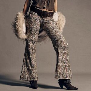 Free people Aster Jacquard Flares